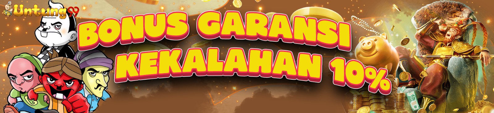 Bonus Garansi Kekalahan 10%